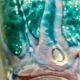 lamp or vase - glass paste - signed Gambier - dated or No. 99 - size XXL