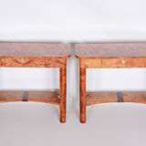 Pair of Art Deco side tables - 1920s Czechia