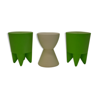Lot of 3 stools of Philippe STARK