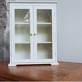2-door cabinet display case 80s