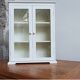2-door cabinet display case 80s