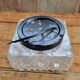 Square cast glass ceiling lamp