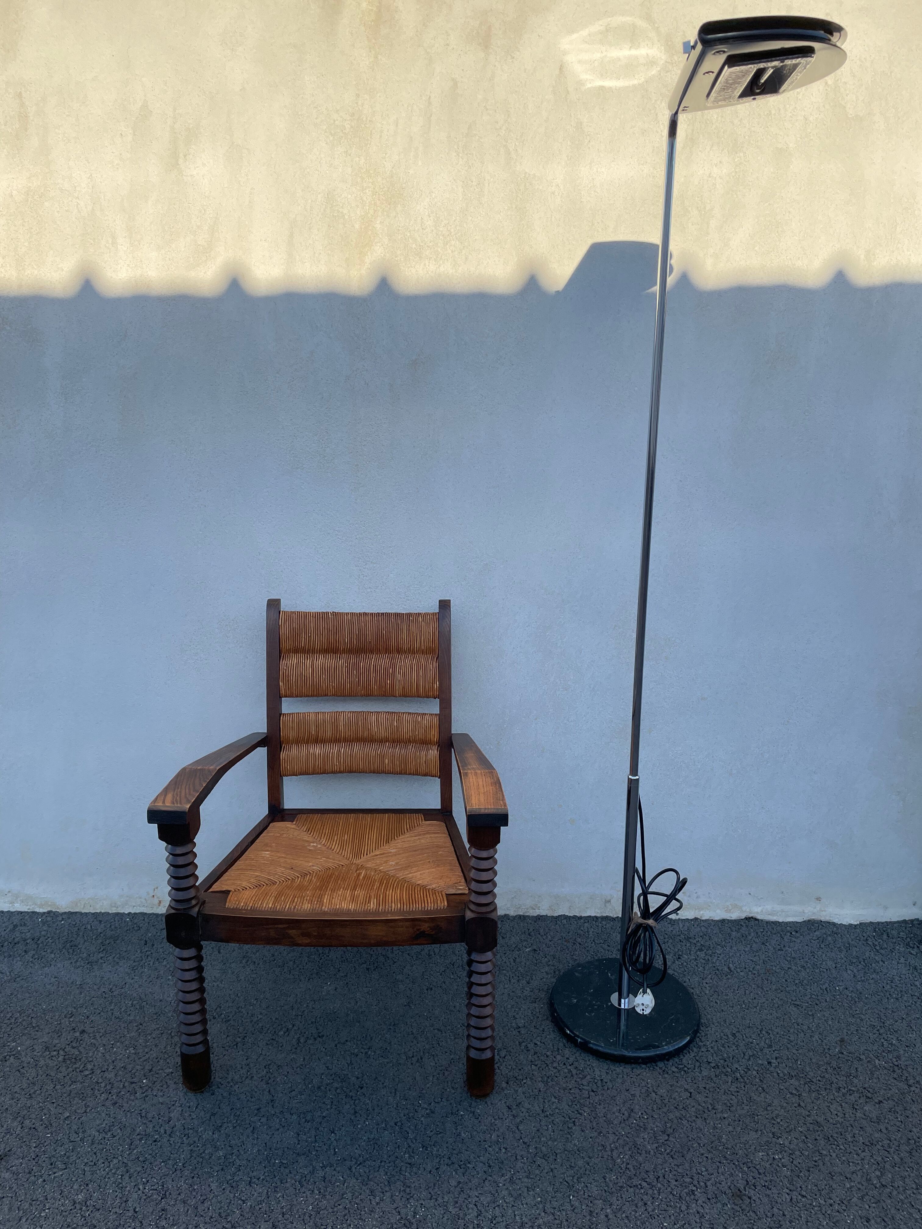Mezzaluna floor lamp by Bruno Gecchelin for Skipper and Pollux 1974