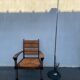 Mezzaluna floor lamp by Bruno Gecchelin for Skipper and Pollux 1974