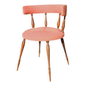 Fauteuil gondole rose