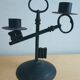 Pair of candleholders