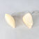 Set of two opaline glass lamps 1980s