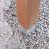 Vintage wooden formica kitchen table