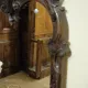 Large antique carved wooden mirror – Louis XV style – late 19th century