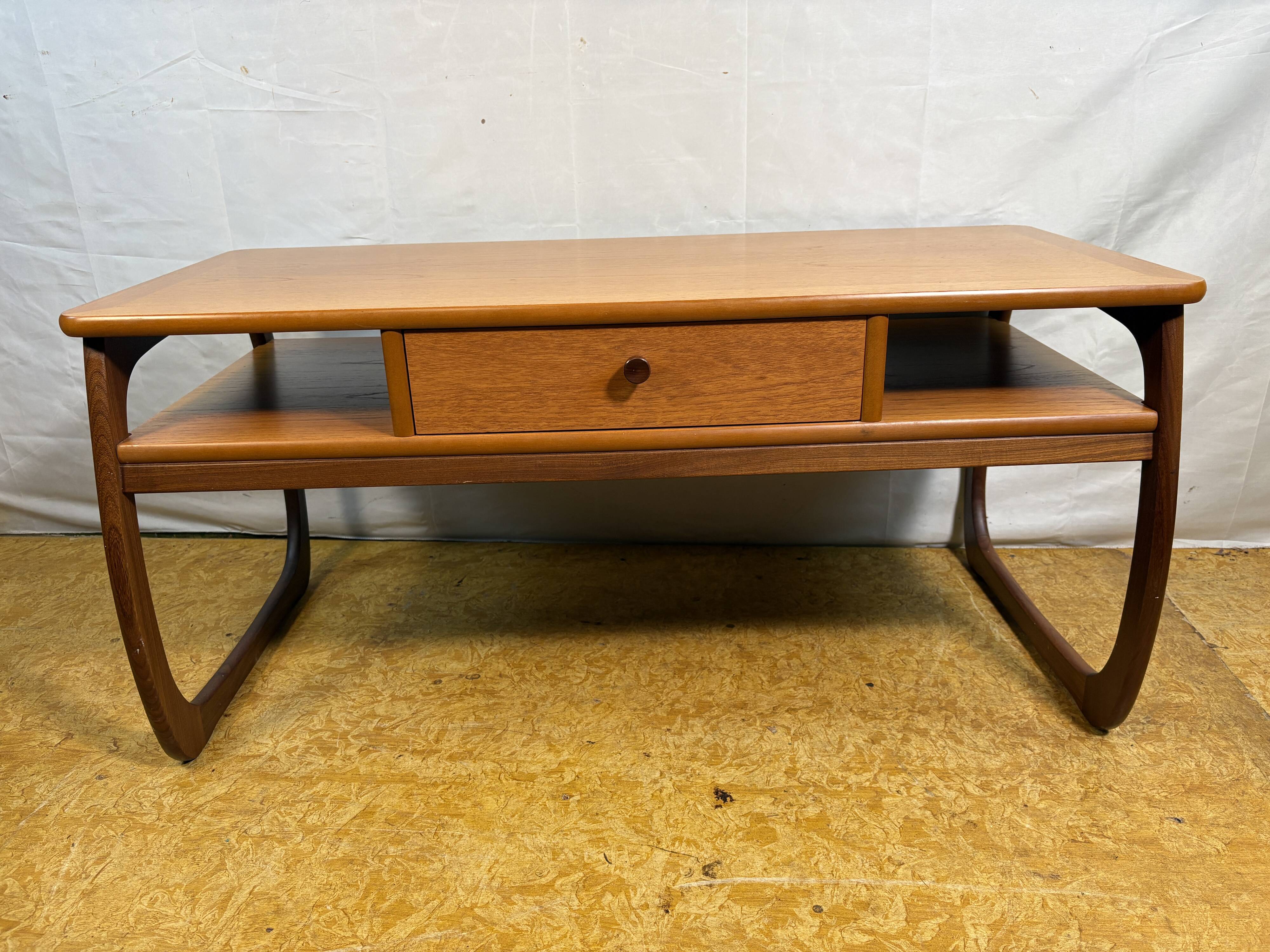 Vintage Parker Knoll Burlington Coffee Table | 1970s | Mid-Century Teak | S