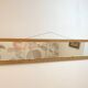 Trapezoidal oak mirror - 182x32cm