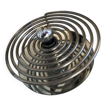 Vintage Wall Lamp • Spiral • Space Age • 1970