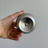 6 coupelles en inox mat
