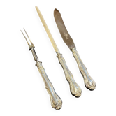 Service à découper Mappin and Webb en métal argenté modèle Russell