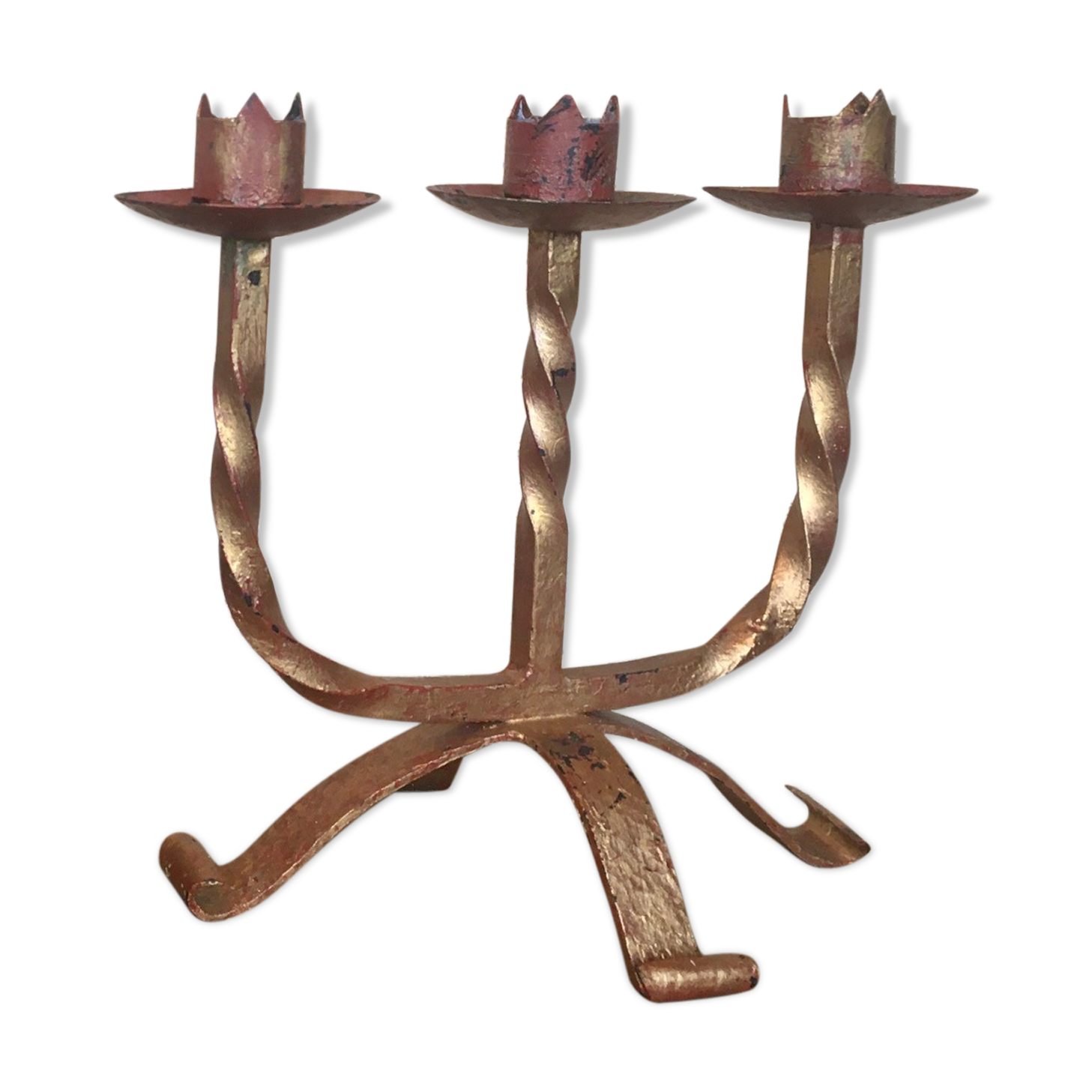 Wrought iron chandelier