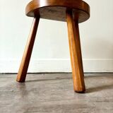 Wooden tripod stool