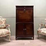 Étienne avril right secretary in mahogany louis xvi period stamped xviii eme century flag