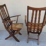 Paire de fauteuils Triconfort année 1960 trois  position