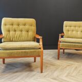 Two mid century armchairs