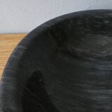Dark grey marble ashtray
