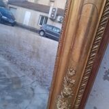 Miroir doré époque restauration 125x92