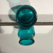 Vase en verre soufflé vintage
