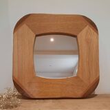 Wooden mirror