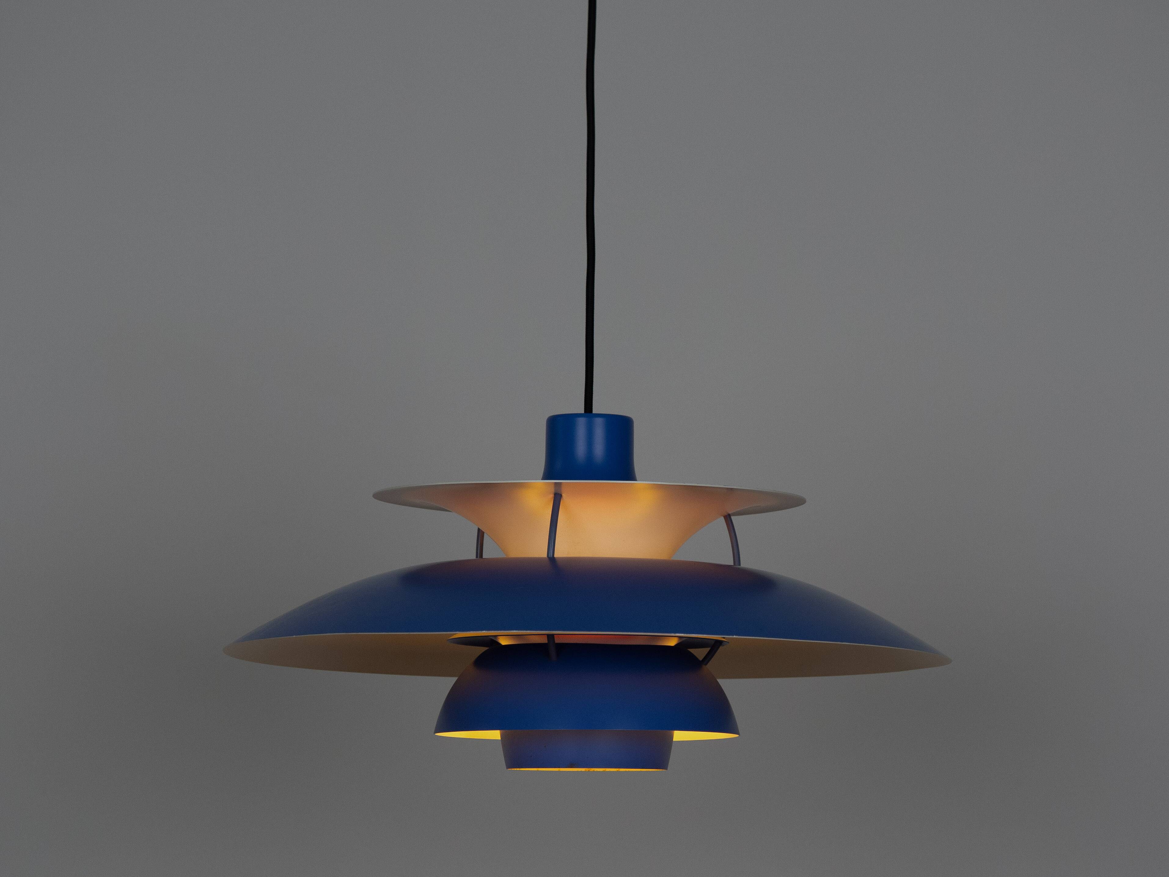 Suspension vintage danoise PH 5 par Poul Henningsen, Louis Poulsen, 1958