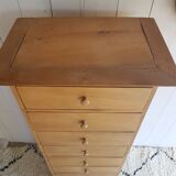 Chiffonnier ancien bois massif rénové