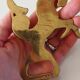 Decapsuleur animal en bronze doré