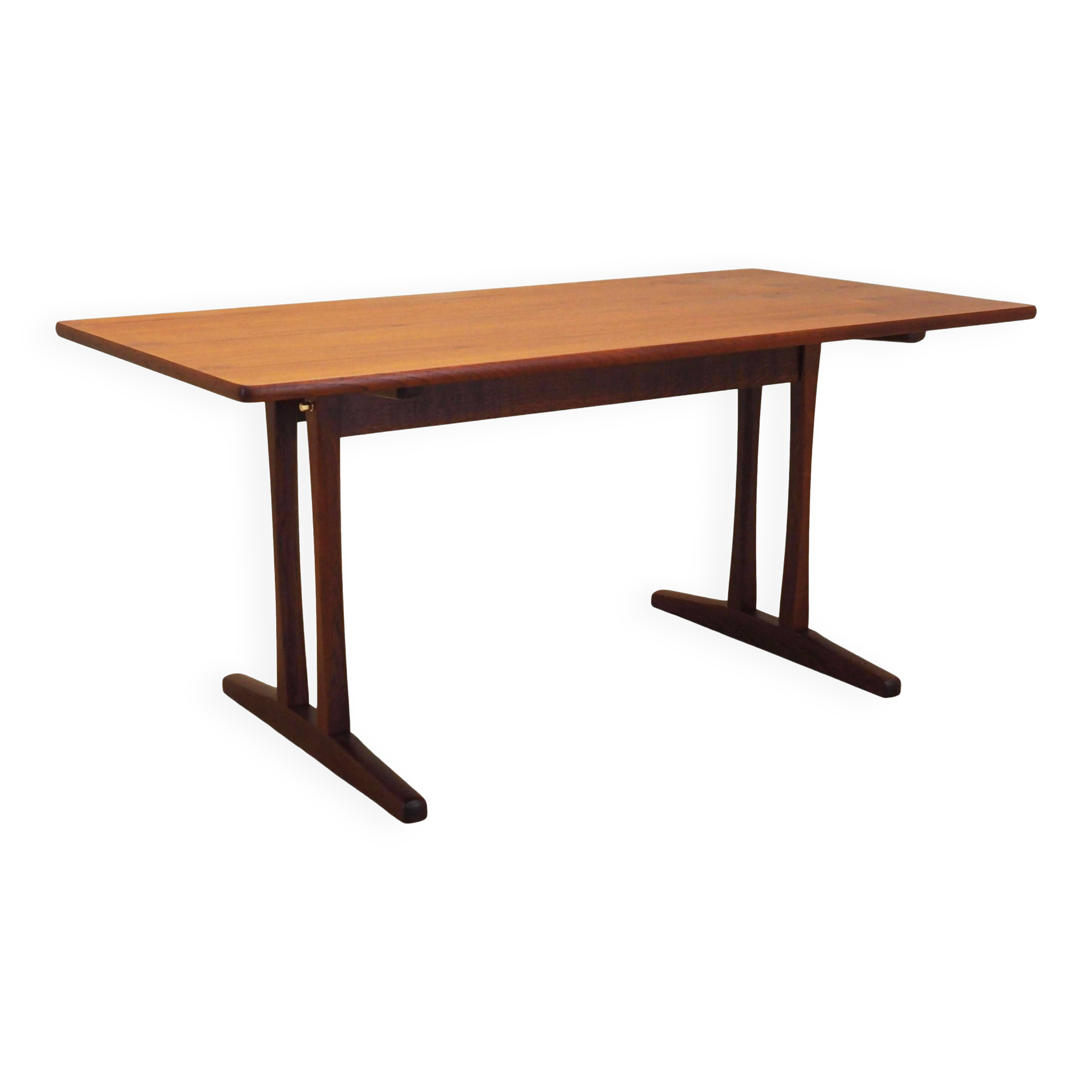 Table danoise en teck par Børge Mogensen pour FDB, années 1960