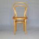 Lot de 4 chaises Kohn bistrot n°30 de 1910, assise bois