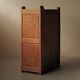Art-Popular furniture in pine and larch, Lozère, 19th century