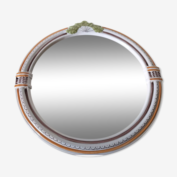 Miroir rond vintage 36cm