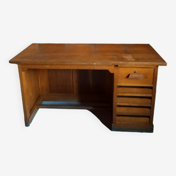 Bureau en bois vintage