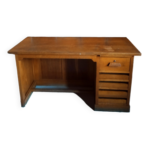 bureau en bois vintage
