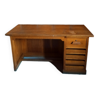 Bureau en bois vintage