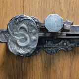 Cabinet or two-part cabinet with Renaissance architectural facade