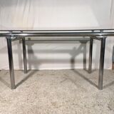 Chrome and glass table 1960