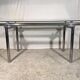 Chrome and glass table 1960