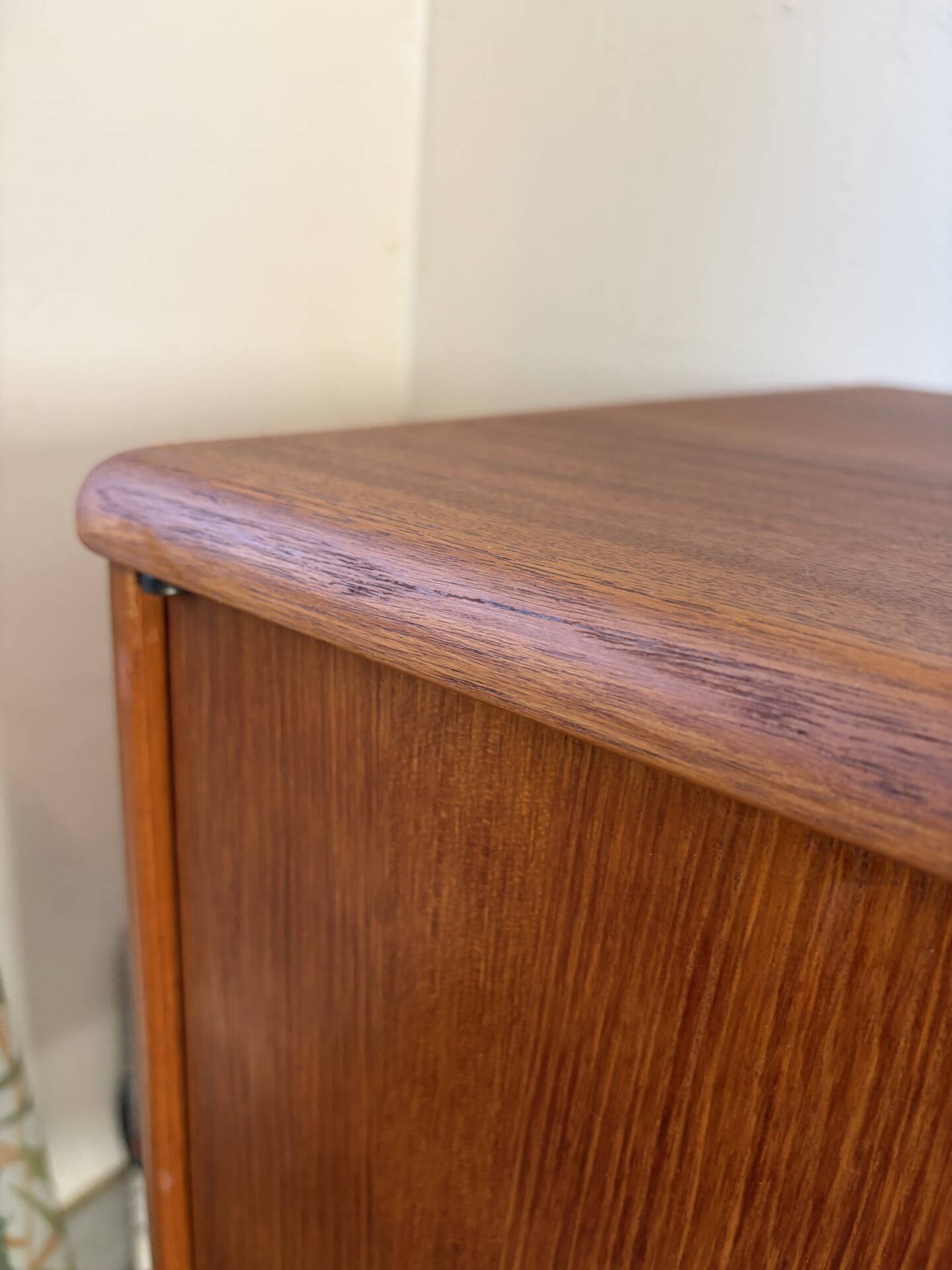 Vintage teak enfilade from the 1960s.