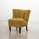 Dutch Design Club Chair Warm Wool Upholstery with Solid Oak Legs 50s