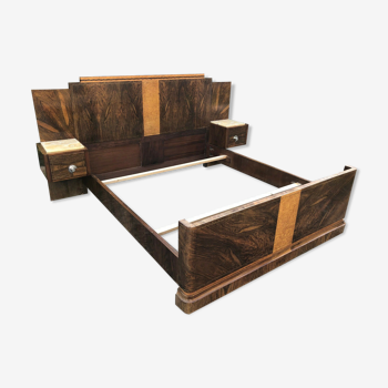 Art Deco bed by André Sornay