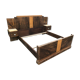 Art Deco bed by André Sornay