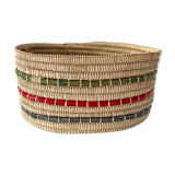 Braided fiber basket from the 60s