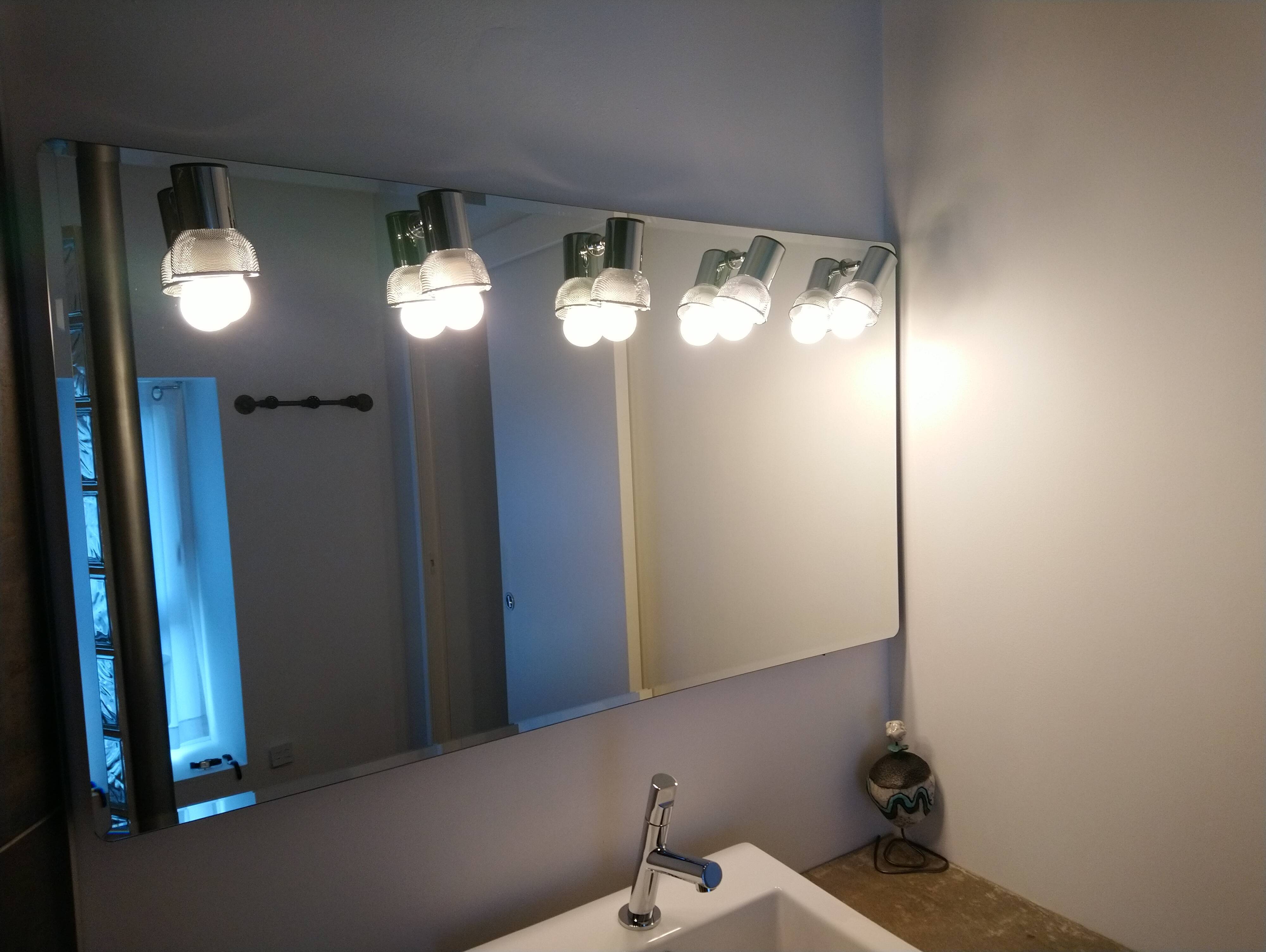 Vintage bathroom or lodge mirror