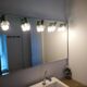 Vintage bathroom or lodge mirror