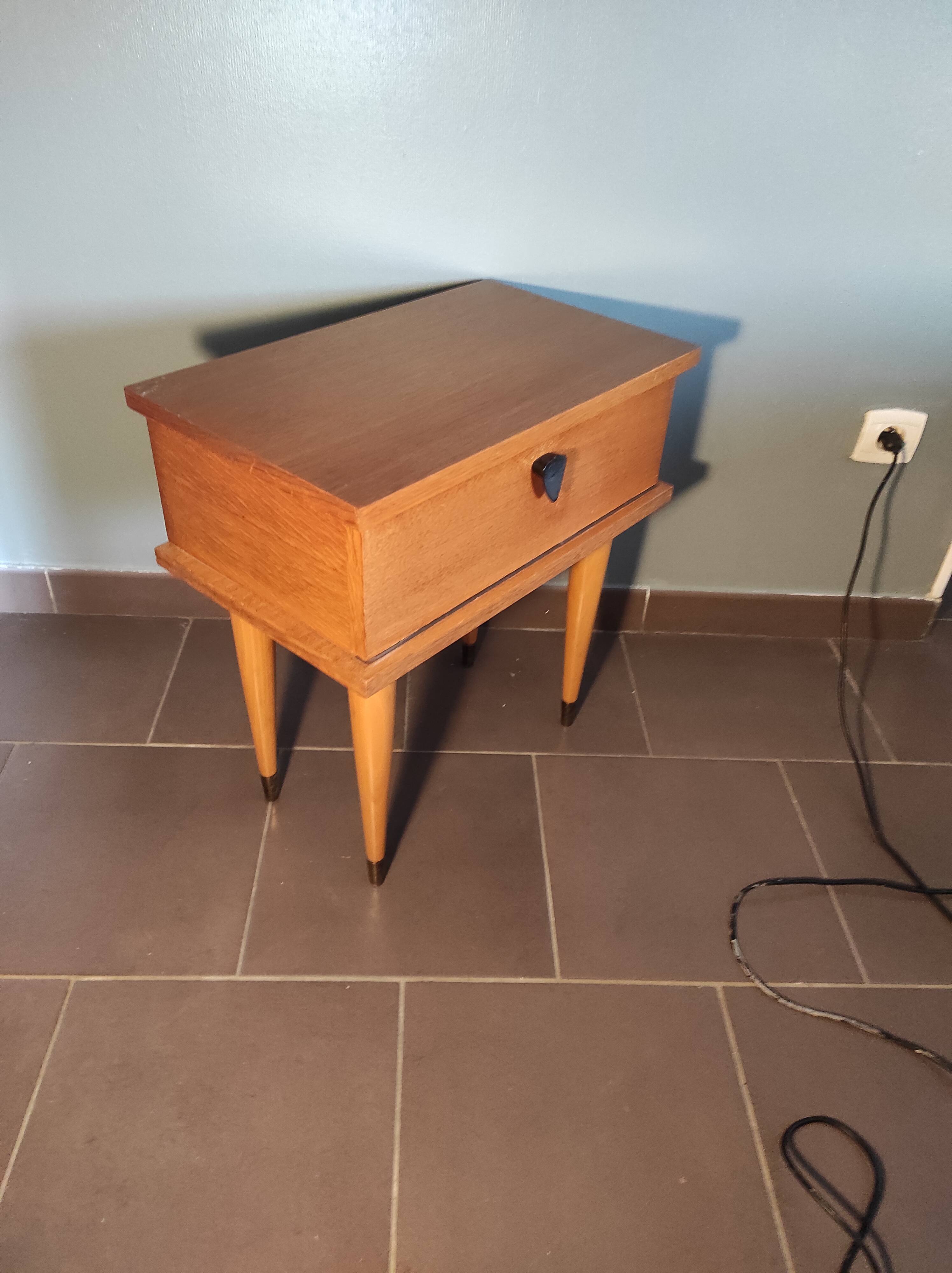 Scandinavian bedside table