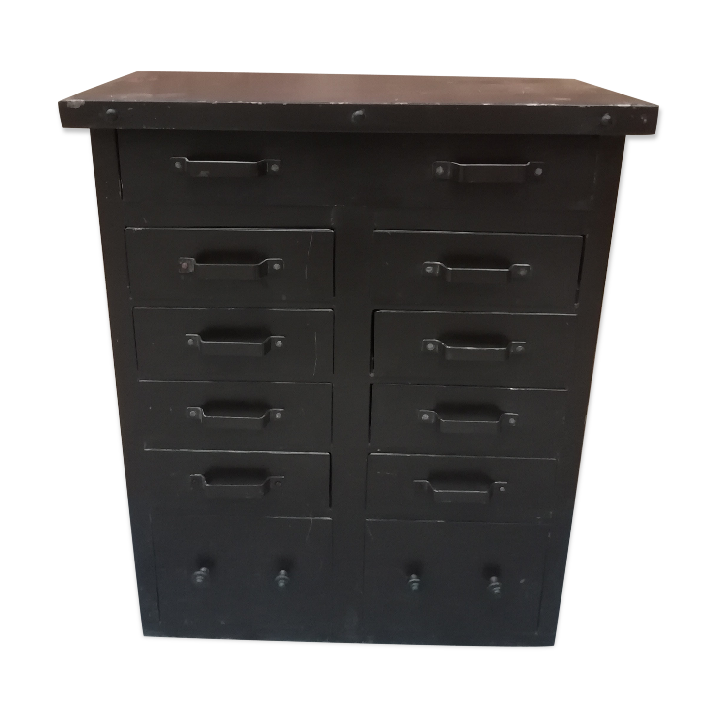 Workshop furniture with 11 drawers