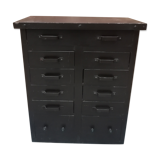 Workshop furniture with 11 drawers